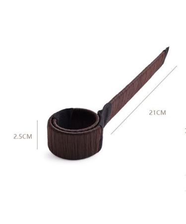 MLMSY Donut Hair Bun Aid Light Brown & Dark Brown | Perfect for DIY Hair Styling - Buy Online on GoSupps.com