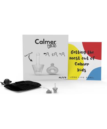 Flare Calmer Kids Ear Plugs - Soft Reusable Silicone for Noise Reduction Without Blocking Sound - Translucent - Buy Online on GoSupps.com