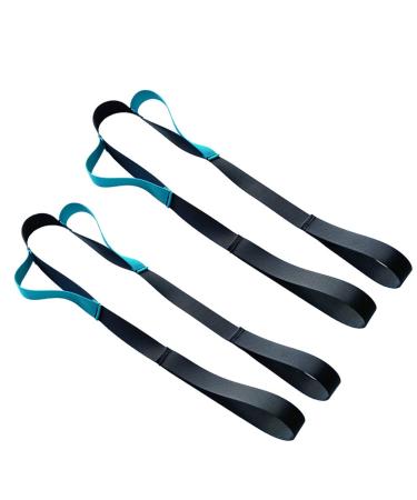 Alnicov 2Pcs Multi-Loop Leg Lifter Strap (41 Inches) - Rigid for Getting in and Out of BedCouchCar and Wheelchair - Hip and Knee Surgery Recovery Kit with Hand Grips