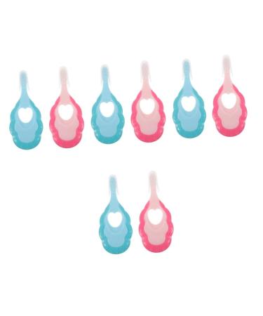 Fomiyes 8 STK Baby toothbrush toothbrushes for children Servant Newborn toothbrush travel toothbrush children's toothbrushes household children's toothbrush soft fur toddler