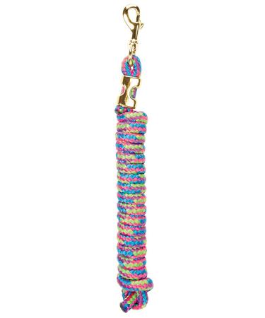 Weaver Leather Mini/Pony 7' Poly Lead Rope Pink Fusion/Purple Jazz/Hurricane Blue/Lime Zest