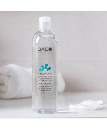 Laboratorios Bab Micelle Water 400ml - Natural Ingredients Daily Use for All Skin Types Sensitive Skin Care Soothing & Moisturizing Cleanser - Unisex - Buy Online on GoSupps.com