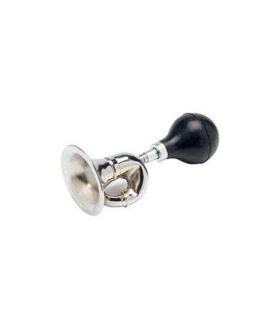 G Ganen Bugle Horn, Chrome Plated w/Black Bulb Vintage Metal Snail Air Loudspeaker Bells for Bike Vehicles Bicycles Cart