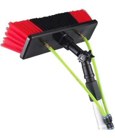photovoltaic cleaner window cleaning pole 4M-12MExtension Pole Squeegee Window Washer Combo Telespole for Window Cleaning Pole Water Brush Extendable Cleaner Conservatory Roof/6M 35cm Brush Head 8M/27FT - Buy Online on GoSupps.com