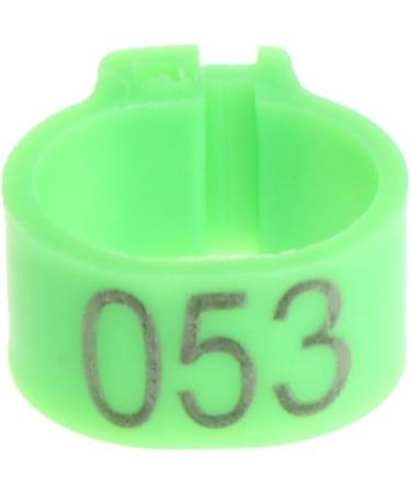 Yanhonin 100pcs 10mm Bird Bands - Green Pigeon Training Supplies with Leg Number - International Shipping Available - Buy Online on GoSupps.com