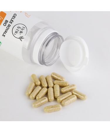 NATURAL DEFENSES & ANTI-FATIGUE - Organic Royal Jelly 120 capsules - Buy Online on GoSupps.com