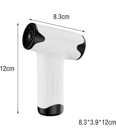 Kokiya Cordless Hair Dryer Turbofan Professional Compact Small Hair Blow Dryer Portable Hair Dryer for Art Painting Outdoor Car - Buy Online on GoSupps.com