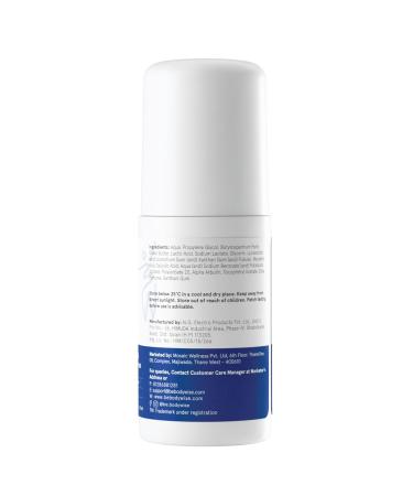 Be.Bodywise 4% AHA BHA Underarm Roll-On 50ml | Odour Prevention Pigmentation Reduction Long-Lasting Deodorant for Sensitive Skin - Buy Online on GoSupps.com