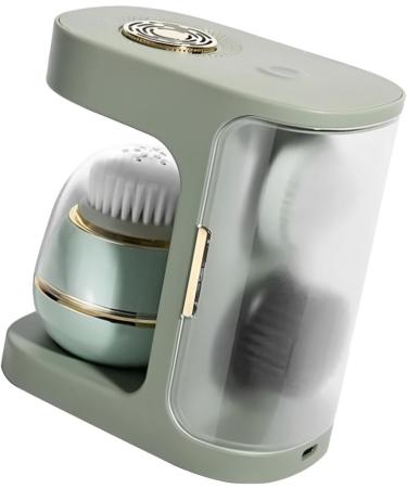 Generic Electric Facial Cleansing Brush Women Beauty Cleanser Tool Gentle Deep Face Cleaning Brush with 3 Brush Head for Outdoor Home - Buy Online on GoSupps.com
