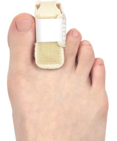 Healeved Toe Splint 2Pcs Set - Hammer Toe Straightener & Corrector for Crooked, Claw, Bent, Mallet Toe - Left Assorted Color - Buy Online on GoSupps.com