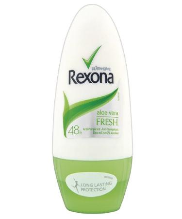 Rexona Rexona 6 x Fresh Aloe Vera Roll-On Deodorant for Women White 50ml
