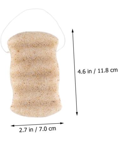 Didiseaon 1pc Bath Cotton Shower Sponge Face Tools for Skincare Beach Brush Sand Remover Scrub Sponge for Face Remove Makeup Skin Care Tools Facial Sponge Gum Clean - Buy Online on GoSupps.com