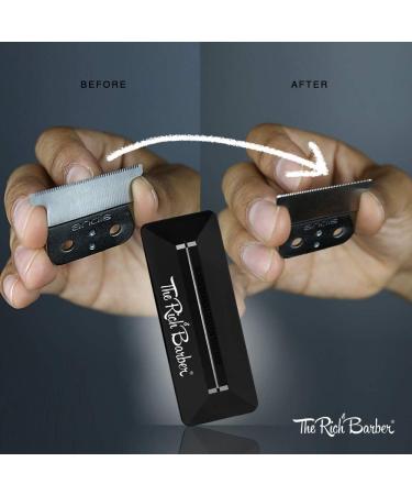Rich Barber 1 Minute Blade Modifier for Sharper Lines - Precision Detailing Tool for All Trimmers Andis Wahl Oster BaByliss - Buy Online on GoSupps.com