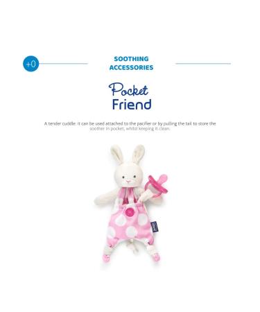 Chicco Pocket Friend Girl Rabbit - Pink - 1 Piece - International Shipping Available - Buy Online on GoSupps.com