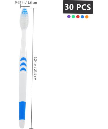 Beavorty 30-Piece One-Way Hotel Toothbrush Set | Travel Oral Care Cleaning Tools - Buy Online on GoSupps.com