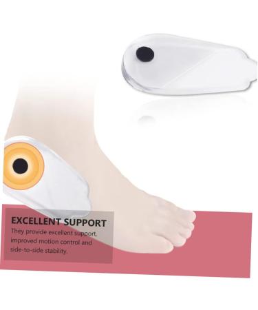 Mobestech Heel Pad Insoles - 6 Pairs High Heel Silicone Orthopedic Shoe Inserts for Men & Women | Corrects O/x Leg & Bow Legs - Buy Online on GoSupps.com