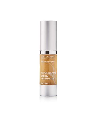 RD Alchemy - 100% Natural & Organic Acne Control Serum - Best Face Serum for Acne and Blemishes. Better than your Acne Moisturizer - Great Serum for Oily Skin Combination and All Skin Types.