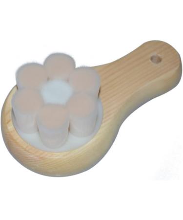 Ipetboom 1pc Facial Scrubber Brush Wood Face Brush Facial Body Cleansing Brush Electric Face Brush Face Cleaning Brush Facial Brush Face Wash Brush Manual Cleasing Milk Bamboo - Buy Online on GoSupps.com