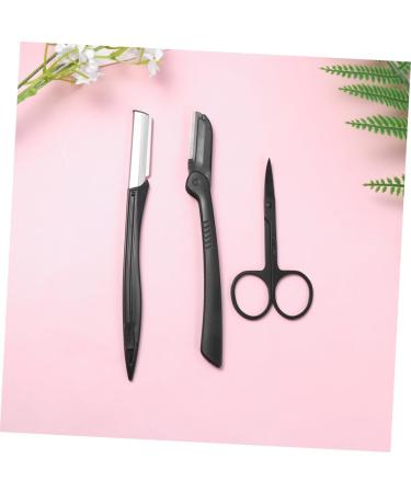 Didiseaon Nose Hair & Eyebrow Shaping Kit | Stainless Steel Beard Eyebrow Comb Razor & Facial Shaver Set for Precision Grooming - Buy Online on GoSupps.com