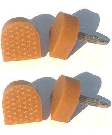6 Pairs U-Shaped High Heel Non-Slip Tip Cap Protectors - Beige (2 Pairs Each for 8mm/9mm/10mm) | Shoe Repair Pads Cups for Noise Reduction - Buy Online on GoSupps.com