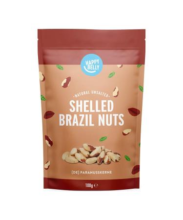 Buy Happy Belly Brazil Nuts - Unsalted 100g Pack of 7 | International Shipping Available - Buy Online on GoSupps.com
