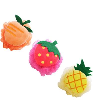 Angoily 6 Pcs Mesh Bath Sponge Set - Exfoliating Loofah Mitts & Body Poufs for Spa Quality Clean | Ideal for Beach & Bath - Buy Online on GoSupps.com