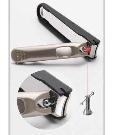 Grendly Stainless Nail Clippers Professional Finger Nail Toenail Cuticle Nippers for Manicure Tweezers Nail Art Tool - Buy Online on GoSupps.com