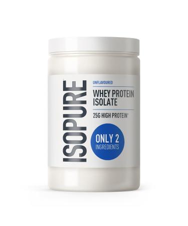 Isopure Isopure Whey Isolate Protein Flavourless High Protein with 25g per Serving Low Sugars No Artificial Flavors or Sweeteners