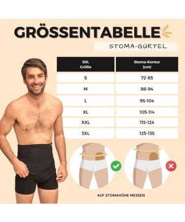 SIIL Ostomy belt for Men & Women Black. These Ostomy bag covers Acts as Colostomy Belt Ileostomy Belt as this Stoma Support belt is compatible with Colostomy bags Ileostomy bags. Made in Europe. - Buy Online on GoSupps.com