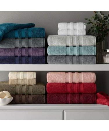 Hotel Premier Collection 100% Cotton Luxury Washcloth 2-Pack in White - Buy Online on GoSupps.com