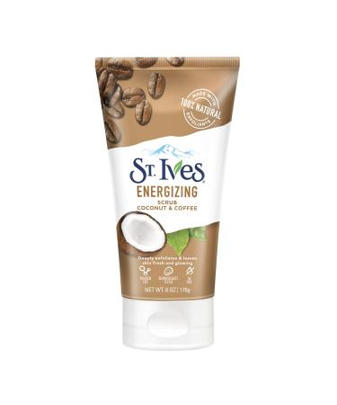 St. Ives Scrub Coconut & Coffee Energizing 6 Ounce Coconut,Coffee 6 Ounce (Pack of 1)