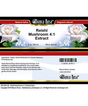 Bianca Rosa Reishi Mushroom 4:1 Extract Salve (2 oz ZIN: 524148) - 3 Pack - Buy Online on GoSupps.com