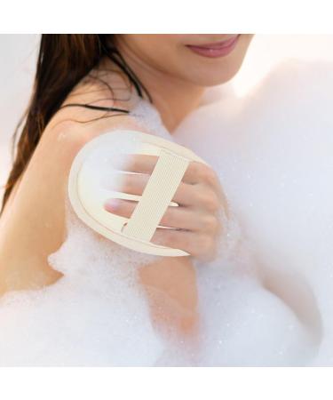 Baluue Natural Loofah Sponge - 4 Pcs Exfoliating Body Scrubber for Bath & Shower | Eco-Friendly Loofah Pad - Buy Online on GoSupps.com