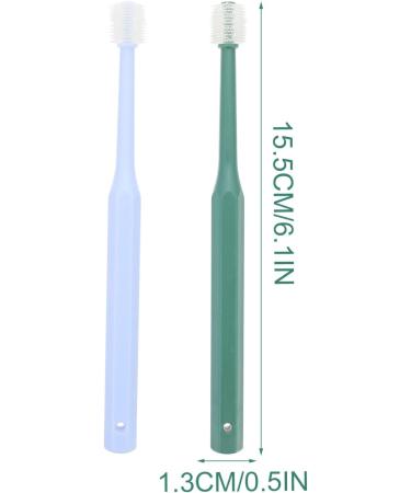 Mipcase 6 Pcs Pet Toothbrush Puppy Toothbrush Cat Toothpaste Portable Cat Toothbrush Work Clean Cat Mouth Assorted Colorx3pcs 1 count (Pack of 1) - Buy Online on GoSupps.com