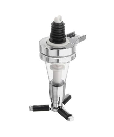 Distributeur de whisky pour bouteille Distributeur de bouteilles de whisky tournant Robinet cocktail Nettoyage facile et accessoires de barman faciles assembler pour bar domicile pub 25 ml