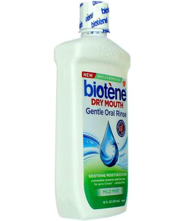 Biotene Dry Mouth Oral Rinse - Soothing Moisturization Mild Mint 16 fl oz - International Shipping Available - Buy Online on GoSupps.com