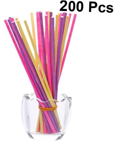 PRETYZOOM 200pcs Cake Sticks Cotton Paper Sticks Sucker Sticks Cake Supplies Cookie Sticks Cake Accessories Candy Wrappers Accessories Lollipops 15c Solid Chocolate Stick - Buy Online on GoSupps.com