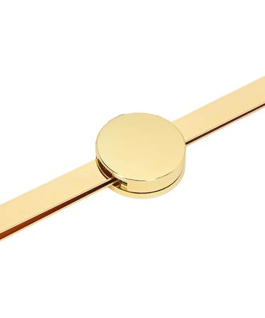 Estink Eyebrow Ruler - Adjustable Accurate Positioning Tool for Symmetrical Makeup | Stainless Steel Gold Design for Novices & Professionals - Buy Online on GoSupps.com
