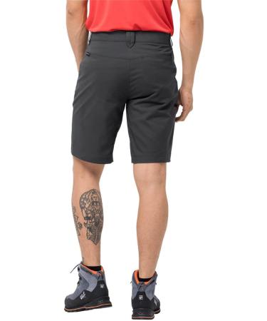 Jack Wolfskin Men's Active Track Shorts - Breathable Hiking Shorts for Men | Size 52 Phantom - Perfect for Outdoor Adventures - Buy Online on GoSupps.com