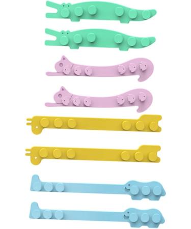 Mobestech 8pcs Clothes Rack Hanger - Connectable Ear Hooks & Face Mask Belt Extenders for Easy Storage - Buy Online on GoSupps.com