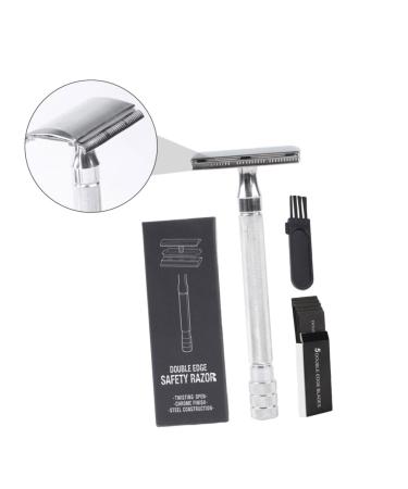 Buy MAGICLULU Manual Stainless Steel Double-Edged Razor Set - Perfect for Eyebrows Facial Hair & Beard Trimming - International Shipping Available - Buy Online on GoSupps.com
