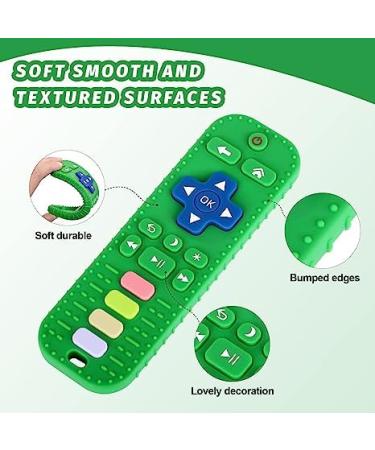 Buy BPA-Free Silicone Baby Bite Ring Toy - Remote Control Design for 0-12+ Months | Safe Chew Ring for Teething Relief - Purple - Buy Online on GoSupps.com
