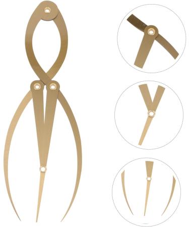 FRCOLOR 1pc Eyebrow Positioning Ruler Eyebrow Mapping Ruler Eyebrow Tattooing Positioning Ruler Appliance 1 count (Pack of 1) Golden - Buy Online on GoSupps.com