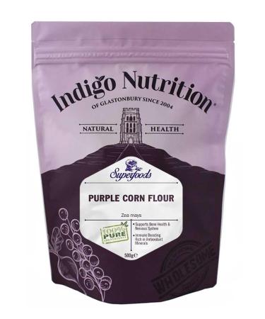 Indigo Herbs Purple Corn Flour 500g | GMO & Gluten Free