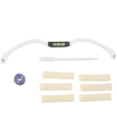 Professional Eyebrow Mapping Ruler Precision And Accuracy Versatile Tool Without Ink Design For Stable And Secure Eyebrow Shaping (Silver) - Buy Online on GoSupps.com