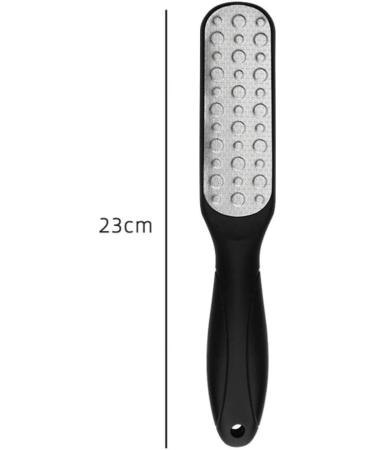Lurrose Pedicure Foot File - 2 Piece Stainless Steel Foot Scrubber for Hard Skin Removal on Wet & Dry Feet - Perfect for Smooth Feet - Buy Online on GoSupps.com