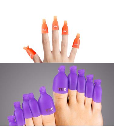 SIQUK Nail Polish Remover Kit - 700 Cotton Pads, 20 Nail Clips, Files, Cuticle Set, Brushes, Blocks & Tools - Buy Online on GoSupps.com