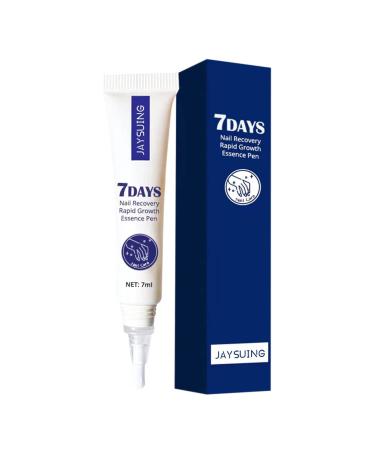 Flysmus 7 Days Nail Recovery Rapid Growth Essence Pen Natural 7 Days Nail Growth and Strengthening Serum Nail Growth & Strengthening Oil Serum for Thin Nails and Growth 20ml (1PC)