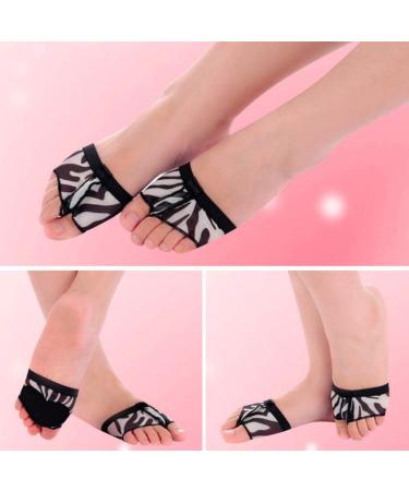 EXCEART Lyrical Dance Shoes Socks - Half Sole Foot Cushions & Metatarsal Pads for Dance Protection & Comfort - Buy Online on GoSupps.com