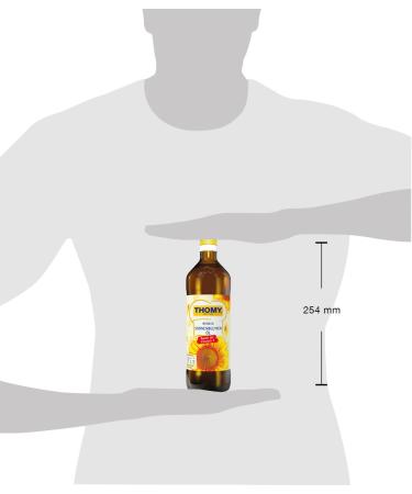 THOMY Pure Sunflower Oil 750ml - Premium Cooking Oil for International Shipping - Buy Online on GoSupps.com